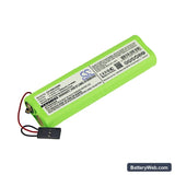 Puritan Bennett Renaissance II Replacement Battery, 4.8V, 1800mAh, Ni-MH 1