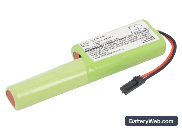 Puritan Bennett Nellcor Replacement Battery, 3.6V, 2000mAh, Ni-MH 1
