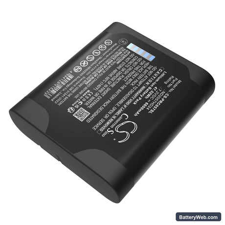 Coolview 1400XT Surgical Headlight Replacement Battery, 7.2V, 6600mAh, Li-ion 2