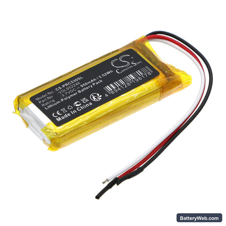 Poly Calisto 5300 Replacement Battery, 3.7V, 950mAh, Li-Polymer 1