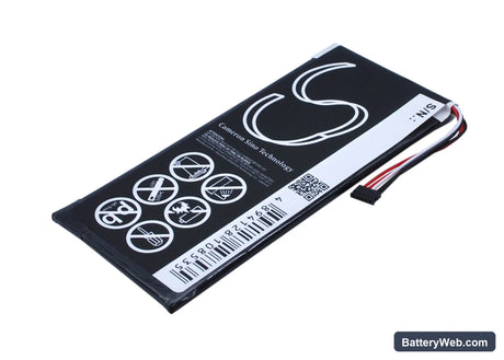Sony PRS-950 Replacement Battery, 3.7V, 1700mAh, Li-Polymer 4
