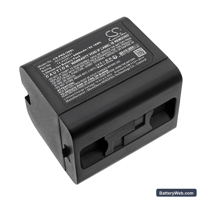 FARO 3D Laser Scanner Replacement Battery, 14.4V, 6400mAh, Li-ion 1