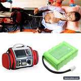 Progetti defibrillator Rescue Life Replacement Battery, 14.4V, 3800mAh, Ni-MH 6