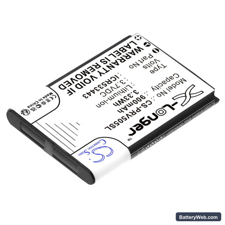 Prestigio RoadRunner 505 Replacement Battery, 3.7V, 900mAh, Li-ion 2