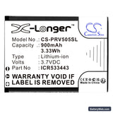 Prestigio RoadRunner 505 Replacement Battery, 3.7V, 900mAh, Li-ion 3