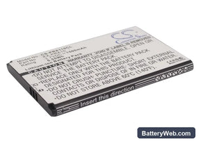 Panasonic KX-PRX110 Replacement Battery, 3.7V, 1500mAh, Li-ion 1