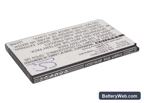 Panasonic KX-PRX110 Replacement Battery, 3.7V, 1500mAh, Li-ion 2