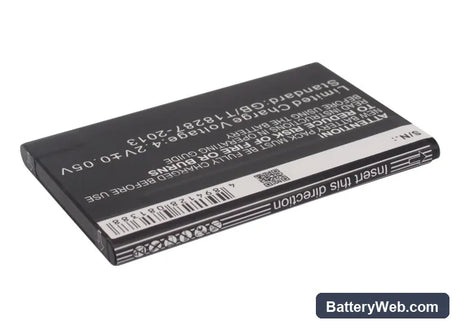 Panasonic KX-PRX110 Replacement Battery, 3.7V, 1500mAh, Li-ion 3