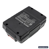 Parkside PSBSA 20-Li-C3 Replacement Battery, 20V, 2000mAh, Li-ion 3