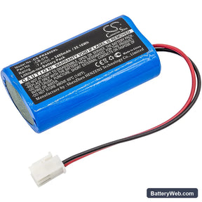 Promax 8 Premium Replacement Battery, 7.4V, 3400mAh, Li-ion 1