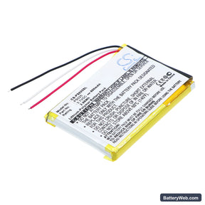 Philips GoGear SA6015 Replacement Battery, 3.7V, 800mAh, Li-Polymer 1