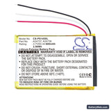 Philips GoGear SA6037 Replacement Battery, 3.7V, 800mAh, Li-Polymer 3
