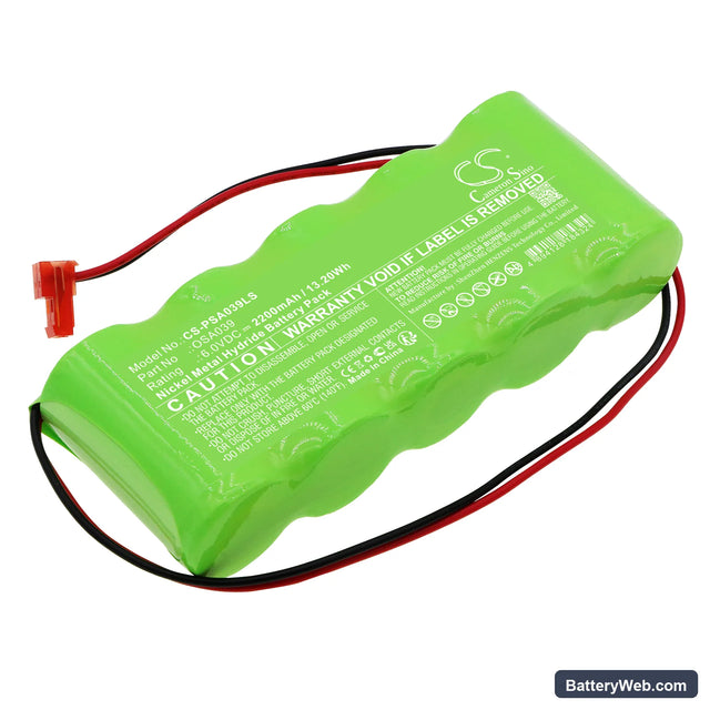 PowerSonic A13146-10 Replacement Battery, 6V, 2200mAh, Ni-MH 1