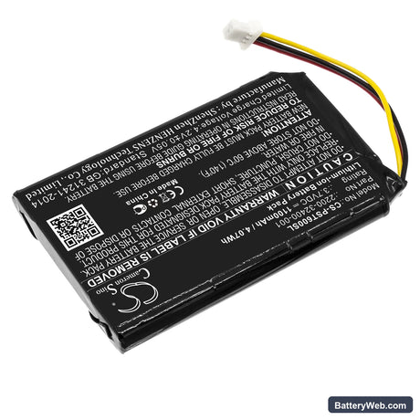 Polycom PWM-10T Replacement Battery, 3.7V, 1100mAh, Li-ion 2