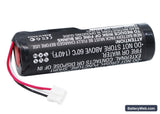 Philips Pronto TSU-9600 Replacement Battery, 3.7V, 3000mAh, Li-ion 4