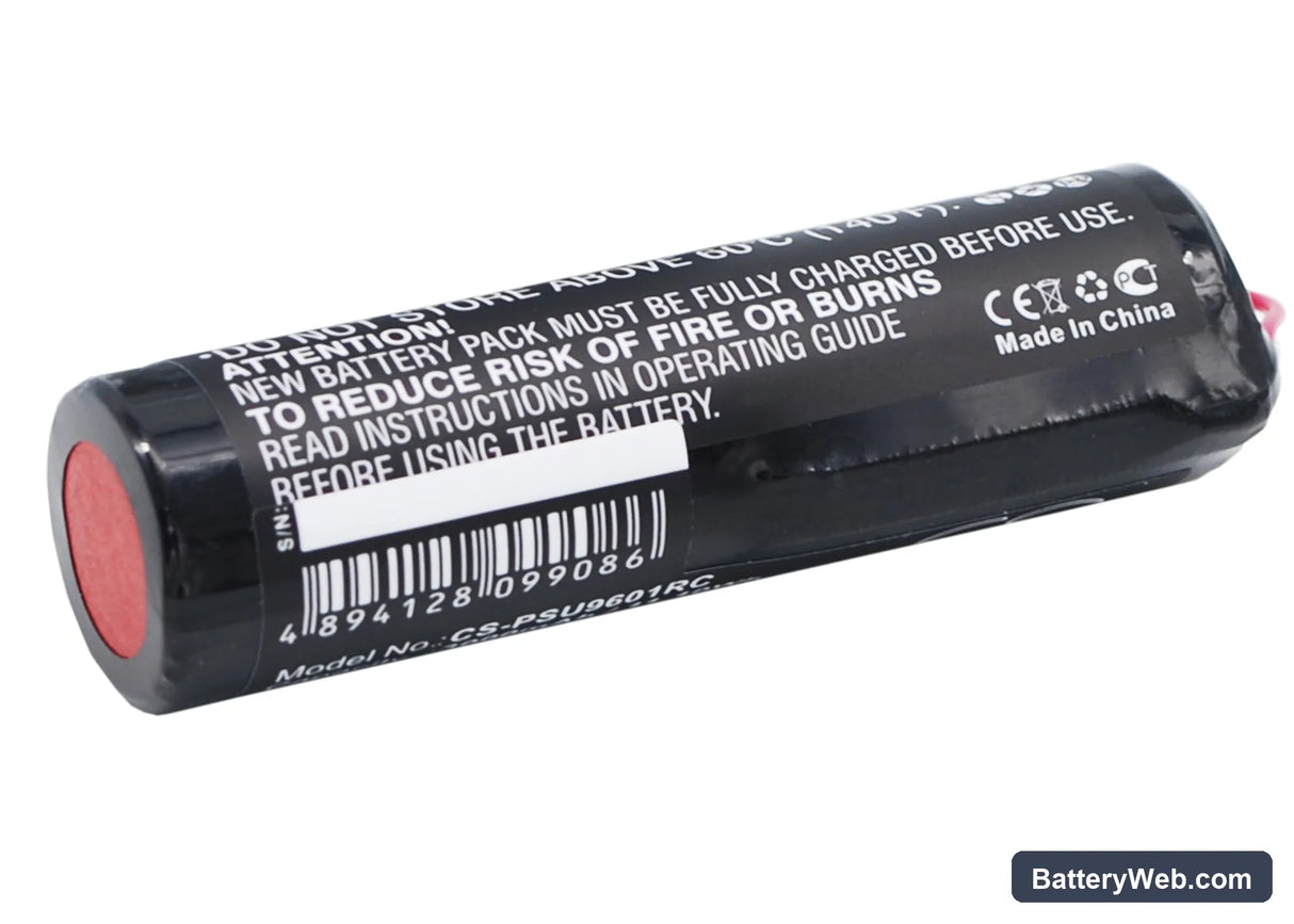 Philips Pronto TSU-9600 Replacement Battery, 3.7V, 3000mAh, Li-ion 5