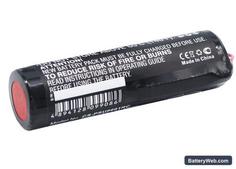 Philips Pronto TSU-9600 Replacement Battery, 3.7V, 3000mAh, Li-ion 5
