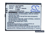 Pantech Breeze IV Replacement Battery, 3.7V, 750mAh, Li-ion 1