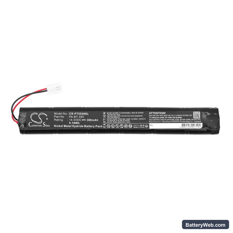 Pentax PocketJet II Printer Replacement Battery, 14.4V, 360mAh, Ni-MH 3