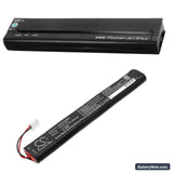 Pentax PocketJet II Printer Replacement Battery, 14.4V, 360mAh, Ni-MH 6
