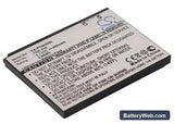 Pantech Renue Replacement Battery, 3.7V, 800mAh, Li-ion 2