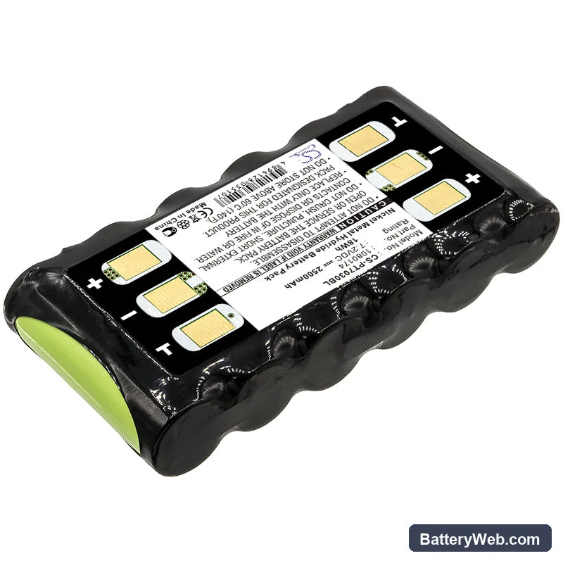 Psion Teklogix 19505 Replacement Battery, 7.2V, 2500mAh, Ni-MH 2