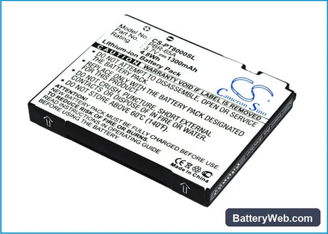 Pantech Crossover Replacement Battery, 3.7V, 1300mAh, Li-ion 1