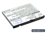 Pantech HotShot 8992 Replacement Battery, 3.7V, 900mAh, Li-ion 3
