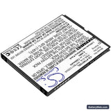 Pantech Burst Replacement Battery, 3.7V, 1300mAh, Li-ion 2