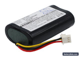 Citizen CMP-10 Mobile Thermal printer battery Replacement Battery, 7.4V, 2200mAh, Li-ion 2
