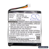 Brother MW-100 Replacement Battery, 7.4V, 780mAh, Li-ion 3