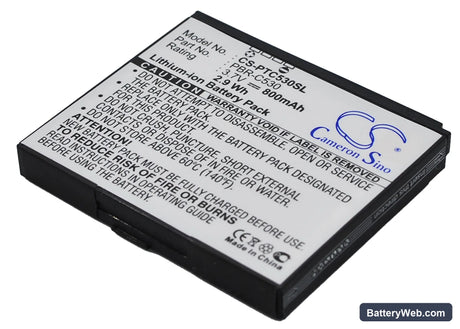 Pantech Reveal C790 Aladdin Replacement Battery, 3.7V, 800mAh, Li-ion 2
