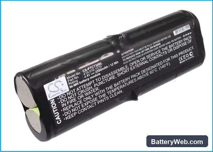 Symbol PTC-730 Replacement Battery, 4.8V, 2500mAh, Ni-MH 5