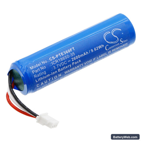 Petzl E36NAO Replacement Battery, 3.7V, 2600mAh, Li-ion 1