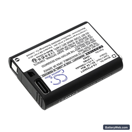 Coast FL60R Replacement Battery, 3.7V, 1100mAh, Li-ion 2