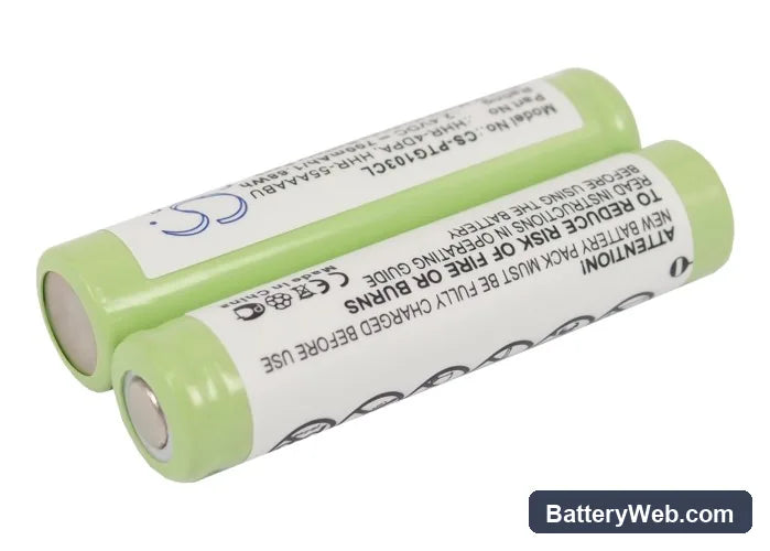 American Telecom 2250 Replacement Battery, 2.4V, 700mAh, Ni-MH 2