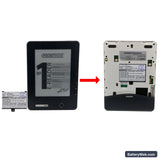 Pocketbook Pro 602 Replacement Battery, 3.7V, 1100mAh, Li-ion 4