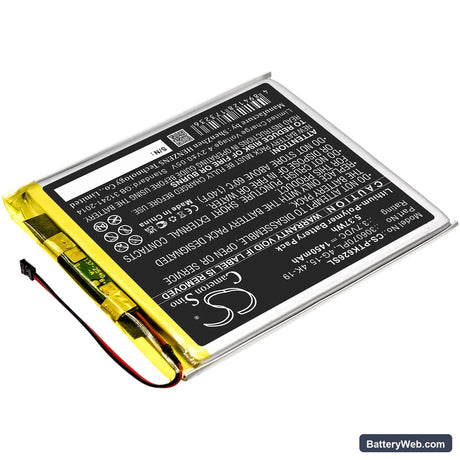 Pocketbook 626 Replacement Battery, 3.7V, 1450mAh, Li-Polymer 2