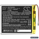 Pocketbook 626 Replacement Battery, 3.7V, 1450mAh, Li-Polymer 3