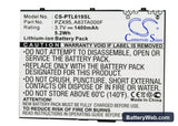 Pharos M619 Replacement Battery, 3.7V, 1400mAh, Li-ion 5