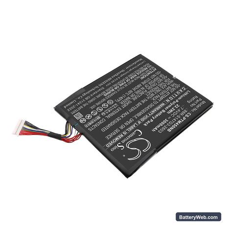 Positivo Master N40i Replacement Battery, 7.4V, 3000mAh, Li-Polymer 2