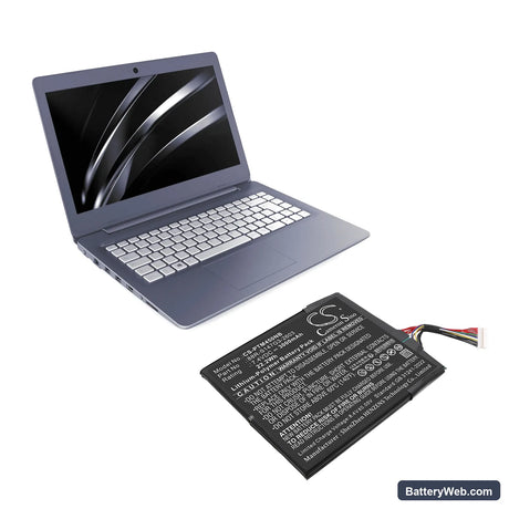 Positivo Master N40i Replacement Battery, 7.4V, 3000mAh, Li-Polymer 6
