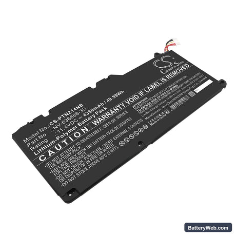 Positivo Master N2140 Replacement Battery, 11.4V, 4350mAh, Li-Polymer 1
