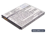Pantech Marauder Replacement Battery, 3.7V, 1400mAh, Li-ion 1