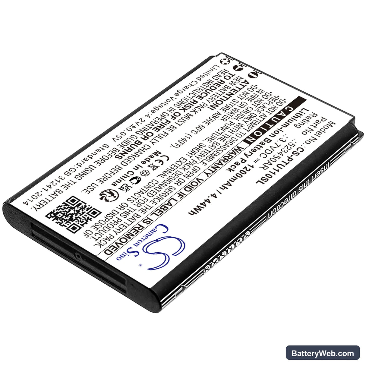 Techniphone ISI 2 Replacement Battery, 3.7V, 1200mAh, Li-ion 2