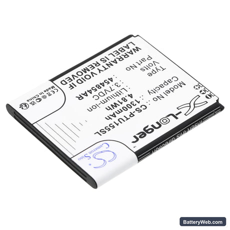 Panasonic KX-TU150 Replacement Battery, 3.7V, 1300mAh, Li-ion 2