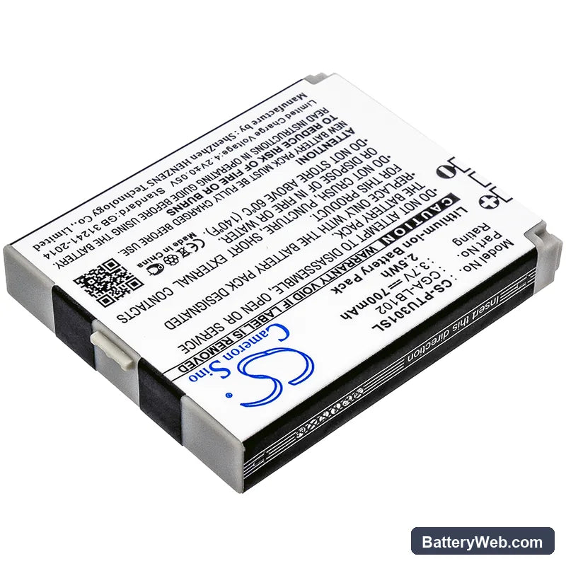 Panasonic KX-TU301 Replacement Battery, 3.7V, 700mAh, Li-ion 2