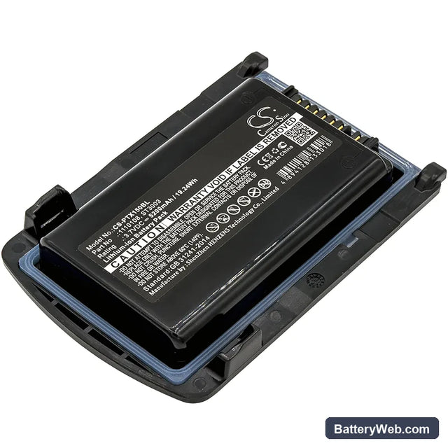 Zebra Omnii XT15 Replacement Battery, 3.7V, 5200mAh, Li-ion 1