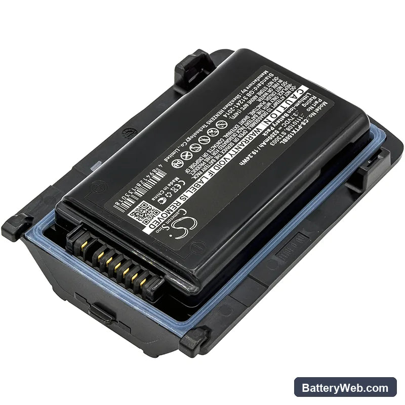 Zebra Omnii XT15 Replacement Battery, 3.7V, 5200mAh, Li-ion 2