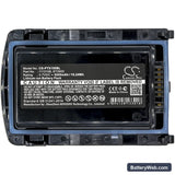 Zebra Omnii XT15 Replacement Battery, 3.7V, 5200mAh, Li-ion 3